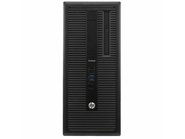 HP ProDesk 600G1 Tower PC, 3.2GHz Intel i5 Quad Core Gen 4, 16GB RAM, 2TB SATA HD, Windows 10 Professional 64 bit, 22" Screen (Renewed)