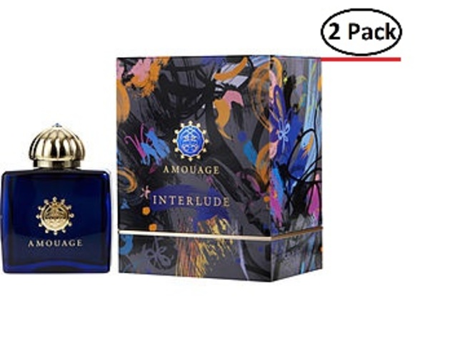 AMOUAGE INTERLUDE by Amouage EAU DE PARFUM SPRAY 3.4 OZ for WOMEN ---(Package Of 2)