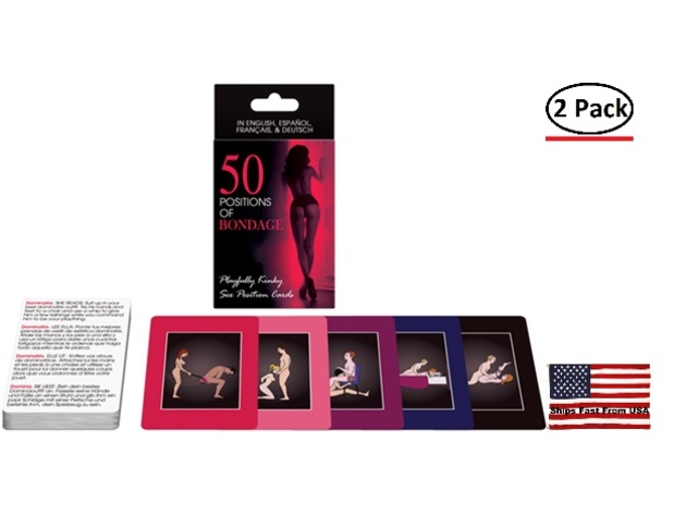 ( 2 Pack ) 50 Positions of Bondage
