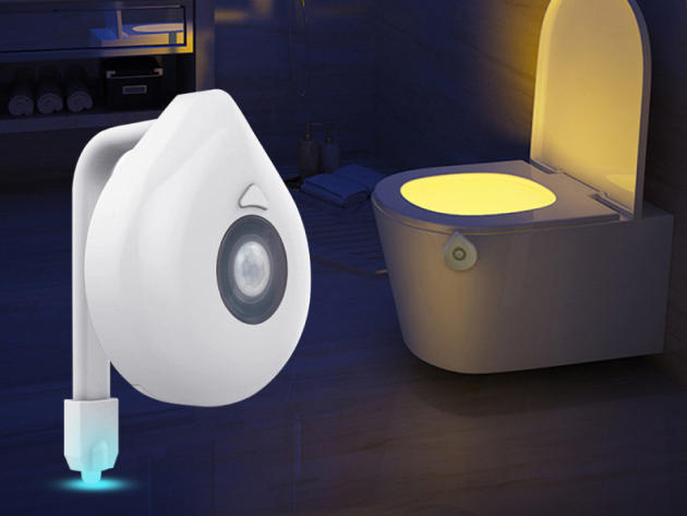 LED Motion Sensor Toilet Light (2-Pack)