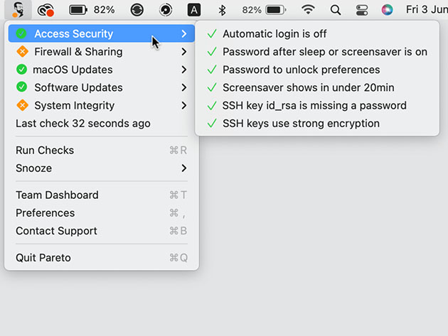 Pareto Security Personal: One-Time Lifetime License