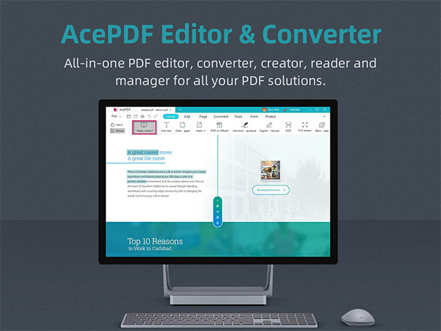 AcePDF Editor & Converter: Lifetime License