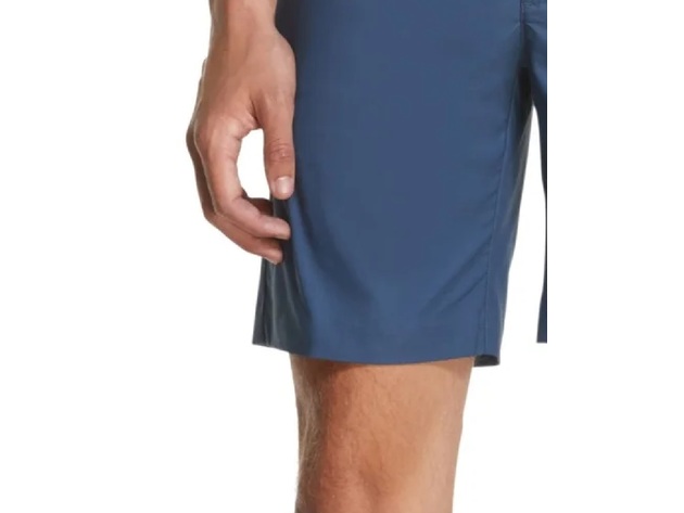 Alfani Men's AlfaTech Stretch Waistband 9" Shorts Navy Size 38"
