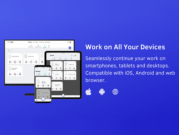 DottedSign Pro e-Sign Platform: 1-Yr Subscription