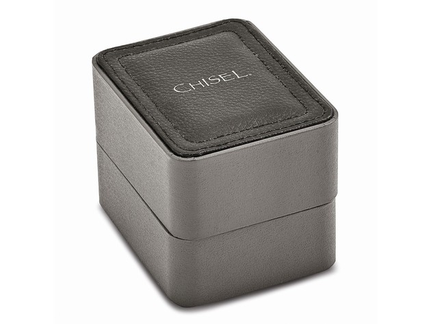 Chisel Mens Stainless Steel Silver Dial Watch