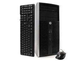 HP Compaq 6300 Tower PC, 3.2GHz Intel i5 Quad Core, 4GB RAM, 1TB SATA HD, Windows 10 Home 64 bit (Renewed)