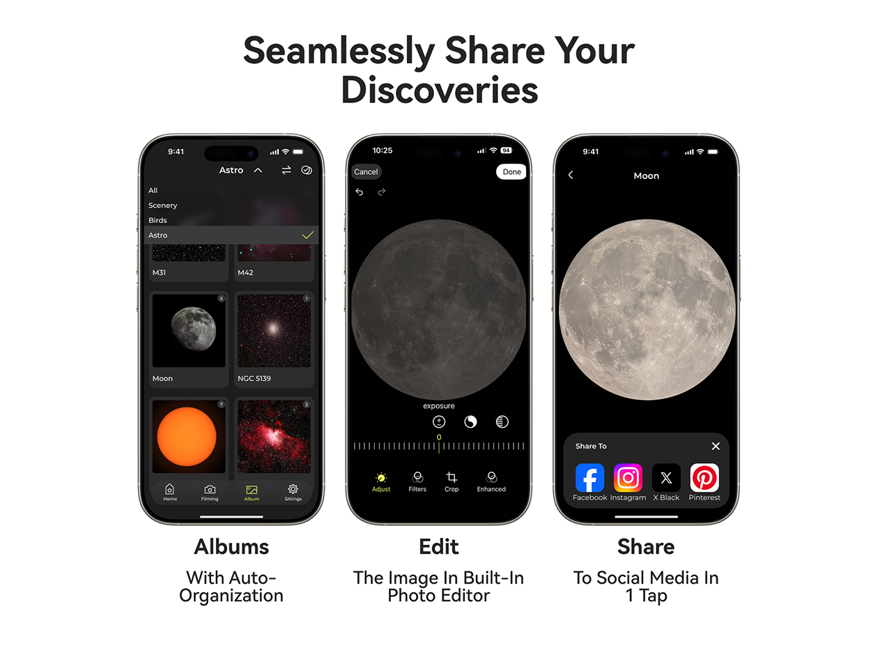 Viztalab Smartphone-Based AI Telescope