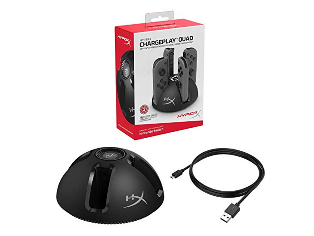 HyperX ChargePlay Quad 2: Nintendo Switch Joy-Con Controller Charging Station