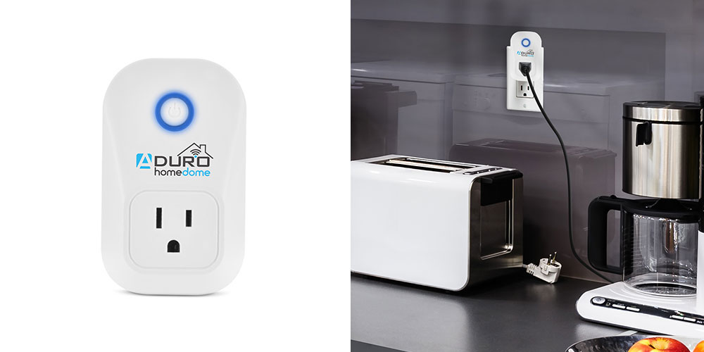 HomeDome Smart Outlet with Voice Control