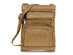 Krediz Leather Crossbody Bag for Women (X-Large/Khaki)