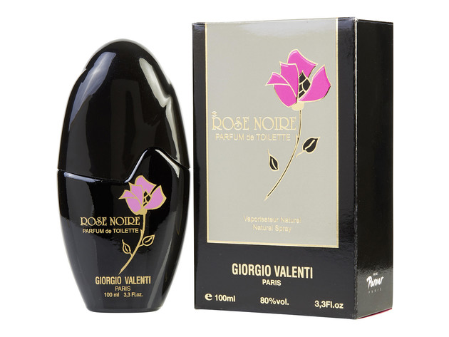 ROSE NOIRE by Giorgio Valenti PARFUM DE TOILETTE SPRAY 3.3 OZ for WOMEN ---(Package Of 5)