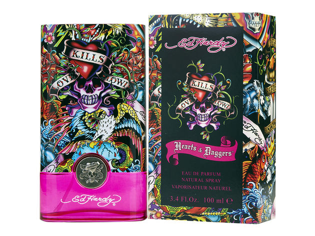 ED HARDY HEARTS & DAGGERS by Christian Audigier EAU DE PARFUM SPRAY 3.4 OZ (P...