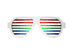 DropShades LED Glasses (White)