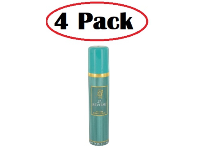 4 Pack of je reviens by Worth Body Spray 2.5 oz