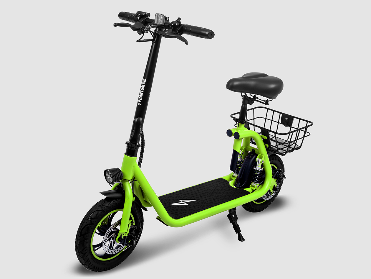 Phantom R1 Pro Seated e-Scooter (Green)