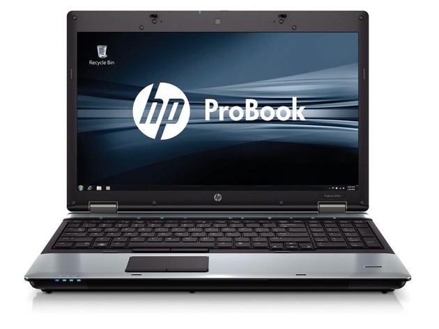 HP Elitebook 6550B 15" Laptop, 2.4GHz Intel i5 Dual Core Gen 1, 4GB RAM, 320 SATA HD, Windows 10 Home 64 Bit (Grade B)