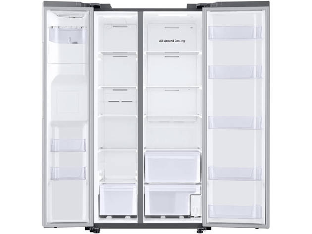 Samsung RS27T5200SR 27.4 Cu. Ft. Stainless Side-by-Side Refrigerator