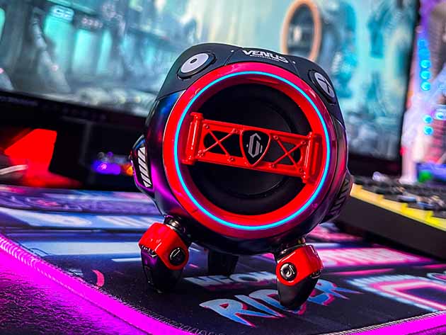 GravStar Venus Bluetooth Speaker (Red)