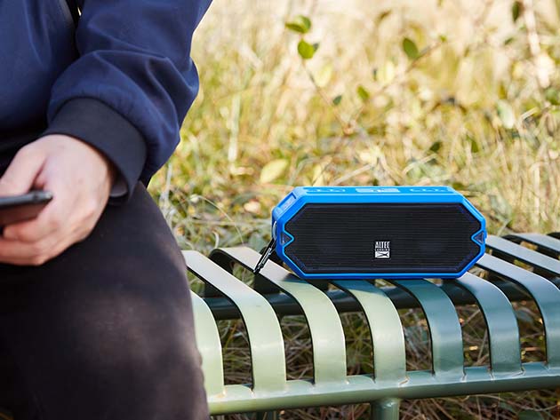 Altec Lansing HydraBlast Everything Proof Bluetooth Speaker - Royal Blue (Certified Refurbished)
