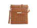 Blossom Handbag With Cut-Out Flower Design (Chocolate Brown)