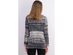 Style & Co Women's Chenille Space-Dyed Sweater  Gray Size Medium