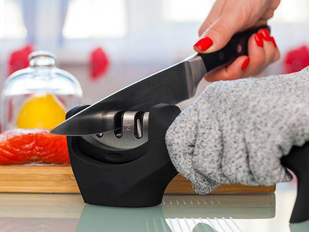 Seido™ Professional 3-Stage Knife Sharpener