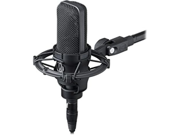 Audio-Technica AT4040 Externally Polarized Cardioid Condenser Microphone - Black (Used, Damaged Retail Box)