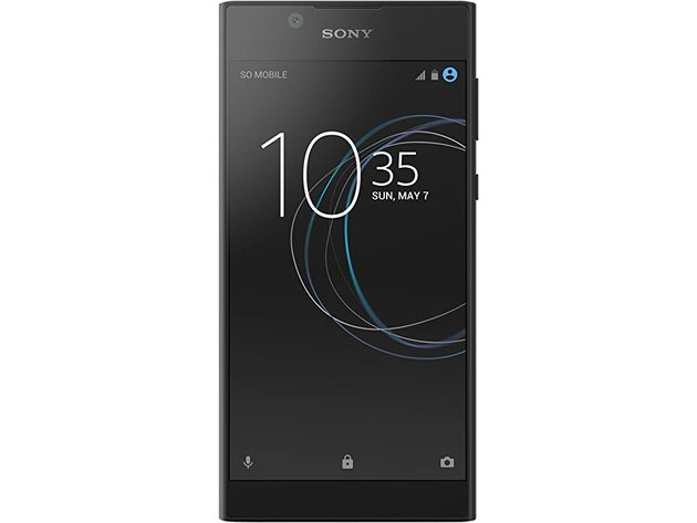 Sony Xperia L1 5.5" LCD 16GB/2GB AT&T Unlocked Android N Smartphone, Black