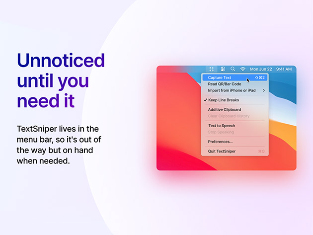 TextSniper for Mac: Lifetime Subscription