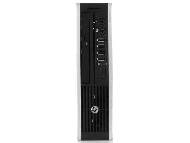 HP Compaq 8200 Ultra Small Form Factor Computer PC, 3.40 GHz Intel i7 Quad Core Gen 2, 4GB DDR3 RAM, 250GB HDD Hard Drive, Windows 10 Professional 64Bit (Renewed)