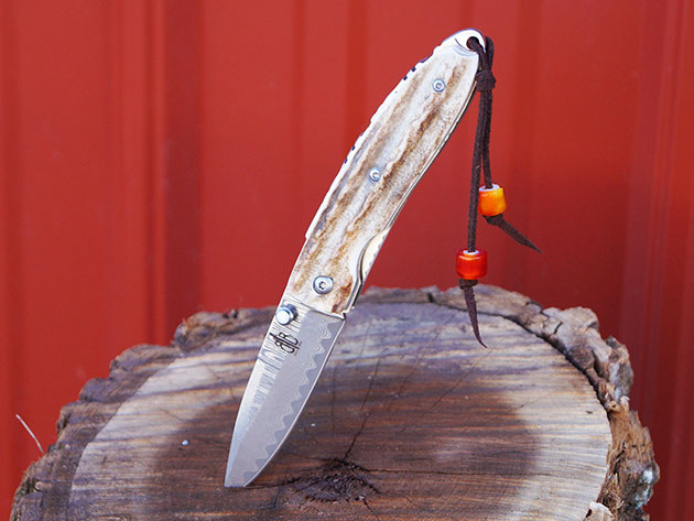 Stag Folding Knife