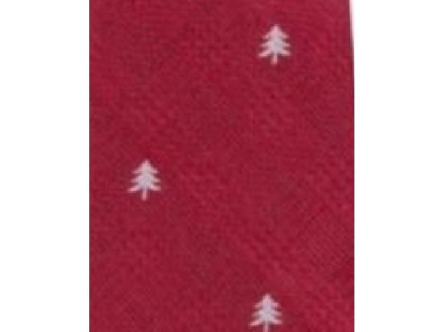 Tommy Hilfiger Men's Glen Plaid Holiday Tie Purple One Size