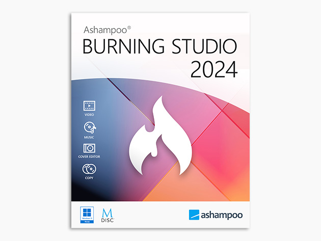 FREEBIE: Ashampoo Burning® Studio 2024