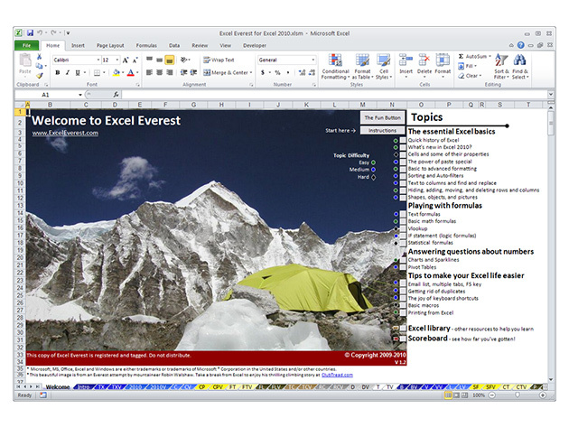 Excel Everest Spreadsheet Wizard Training for PC | StackSocial