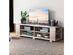 Costway TV Stand Entertainment Media Center Console For TV's up to 65'' w/Storage Shelves - Oak