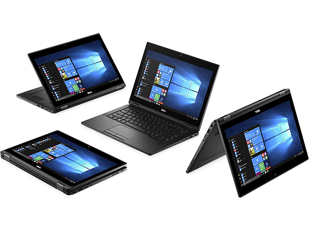 Dell Latitude 5289, 12.5" 2-in-1 Laptop i5-7200U 8GB 128GB SSD Windows 10 Pro (Refurbished)