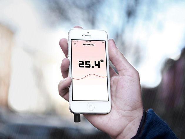 Thermodo: Real-Time Temperature Sensor For iPhone & Android