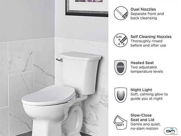 Aim to Wash! Smart Toilet Seat