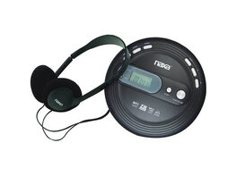 Naxa NPC330 Slim Personal Mp3/CD Player with FM Radio