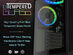 jPeriphio Reaper Gaming PC Quad Core i5 16GB - Black (Refurbished)