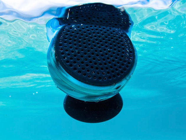 The Barnacle 100% Waterproof Bluetooth Speaker (Blue Fin)