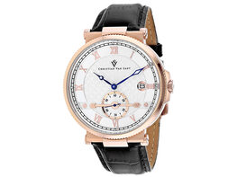 Christian Van Sant Men's Clepsydra Silver Dial Watch - CV1703