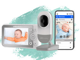 每日宝宝智能婴儿监视器与4.3“屏幕