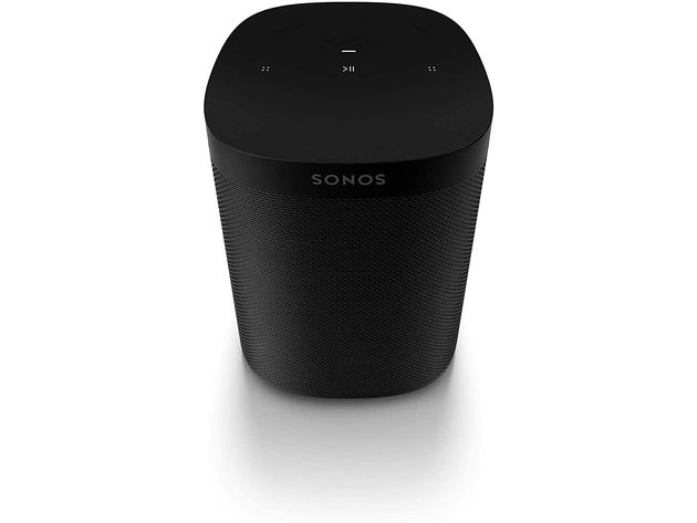 Sonos ONESLUS1BLK -Microphone-Free Smart Multiroom wireless speaker –Black (Refurbished)