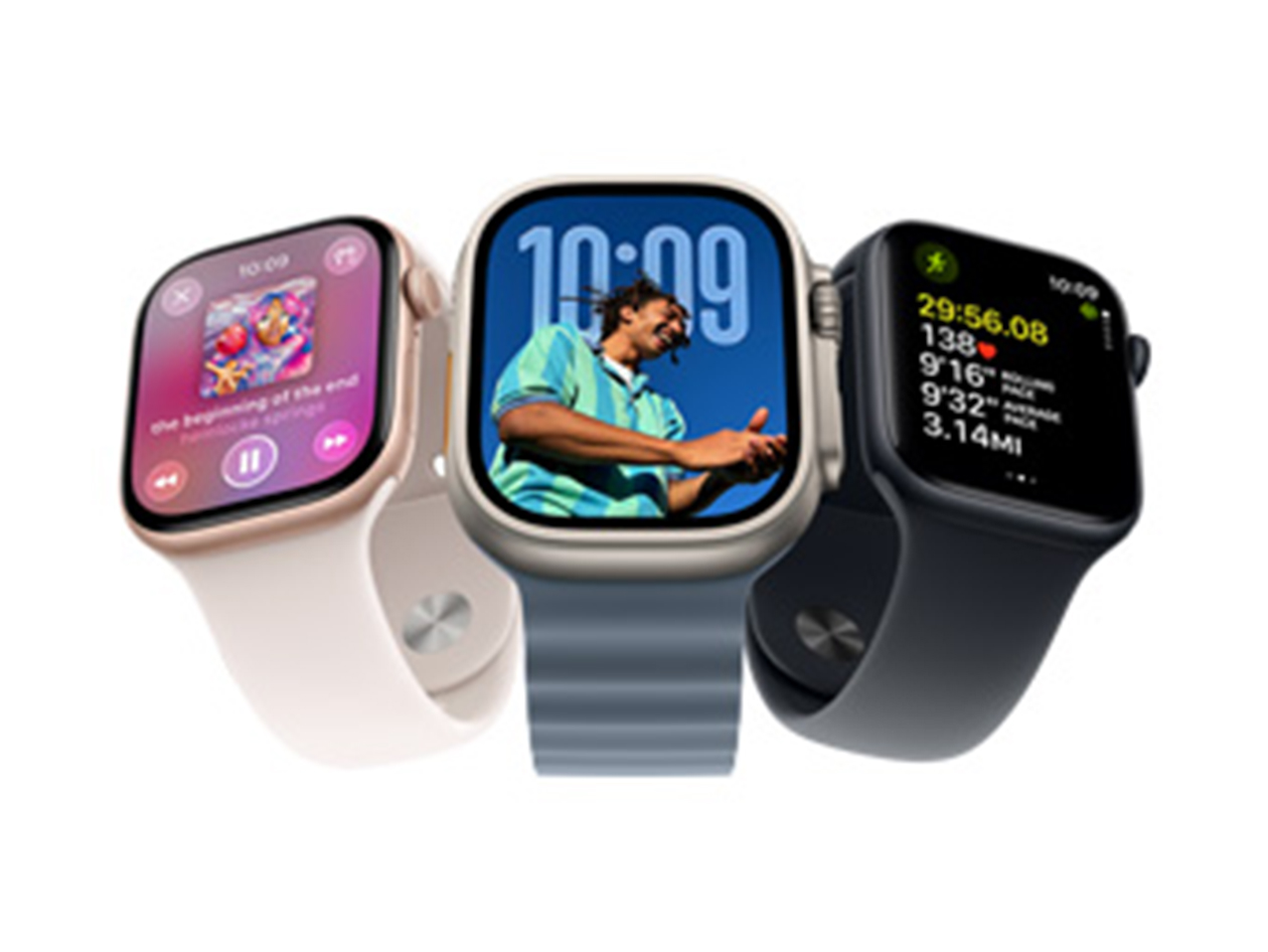 Apple Watch Series 11 (2025) GPS + Cellular 42mm Gray w/ M Black Band (Refurbished)