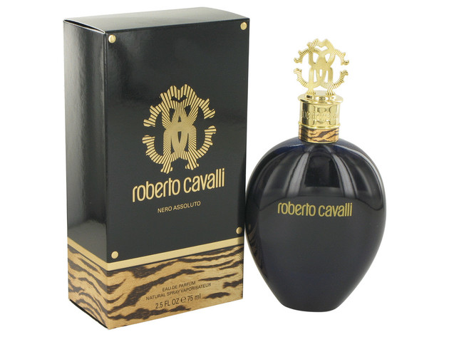 3 Pack Roberto Cavalli Nero Assoluto by Roberto Cavalli Eau De Parfum Spray 2.5 oz for Women