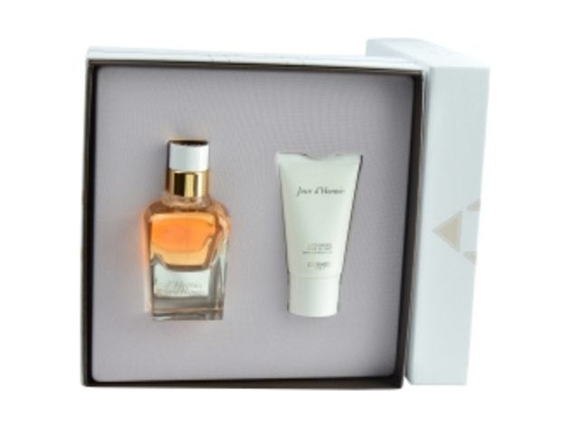 JOUR D'HERMES ABSOLU by Hermes EAU DE PARFUM SPRAY REFILLABLE 1.6 OZ & BODY LOTION 1 OZ For WOMEN