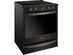 Whirlpool WEE750H0HV 6.4 Cu. Ft. Black Stainless Electric Convection Range