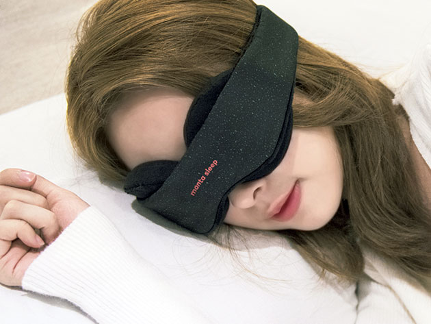 Normally $40, this sleep mask with blackout stickers is 24 percent off