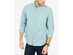 Nautica Men's Classic-Fit Stretch Button-Down Shirt Green Size Extra Large
